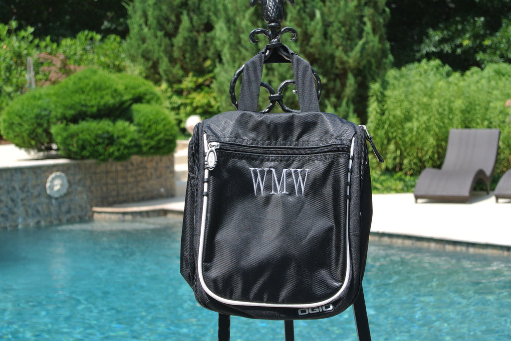 Dopp Kit, Ogio Brand, Black Hanging Toiletry Bag