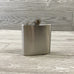Flasks, Stainless Steel Silver with Funnel, 3 Sizes