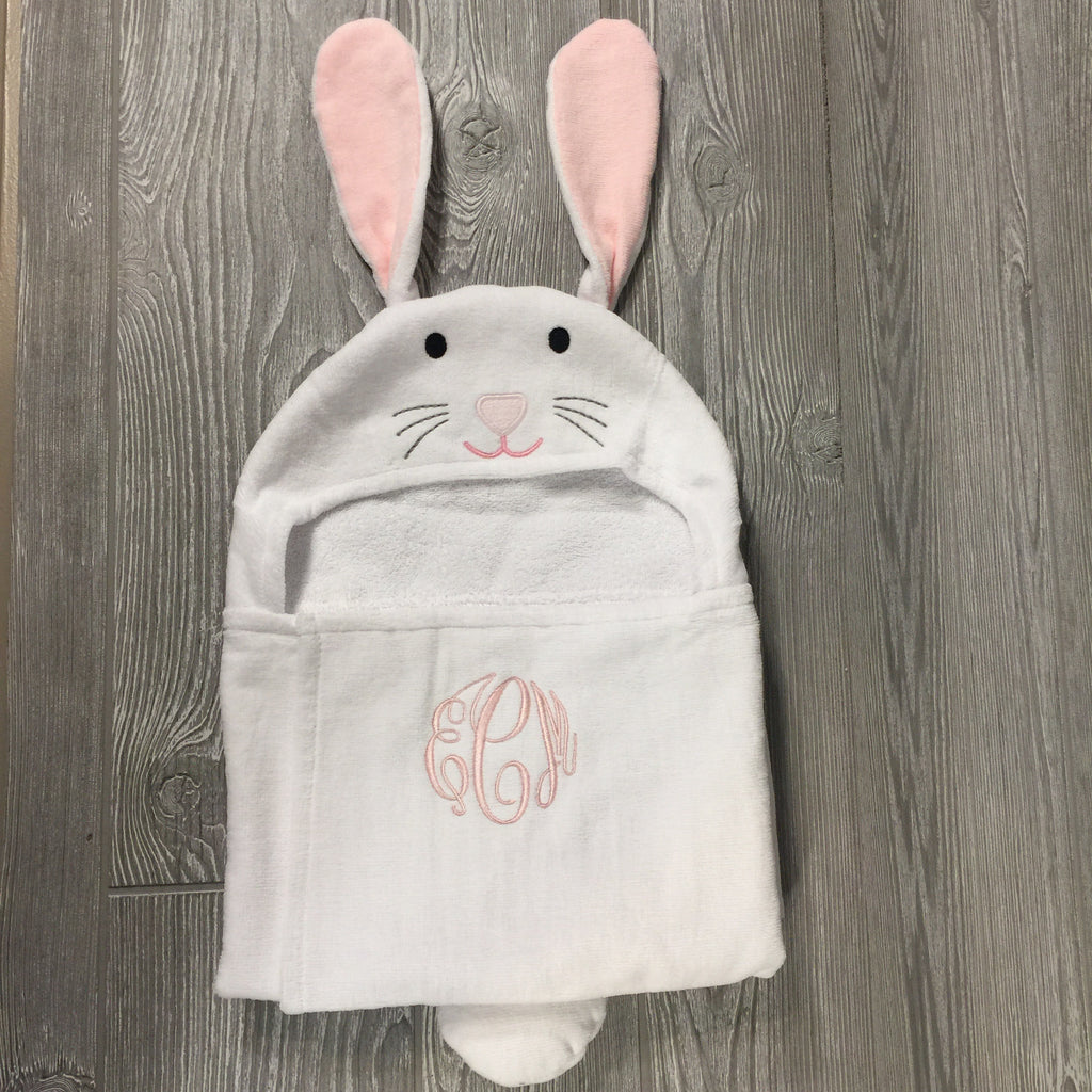 Kids and Babies, Hooded Bath Wrap, Bunny