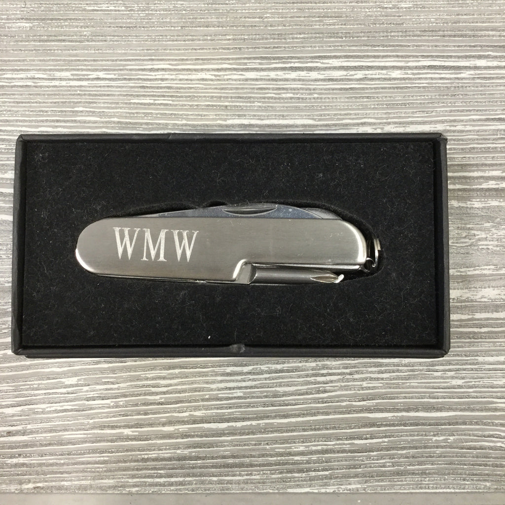 Knife, Stainless Steel Multi-Function Retractable