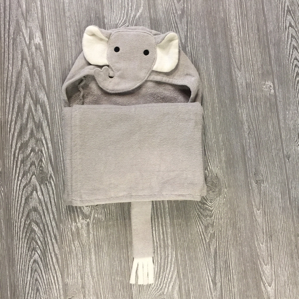 Kids and Babies, Hooded Bath Wrap, Elephant