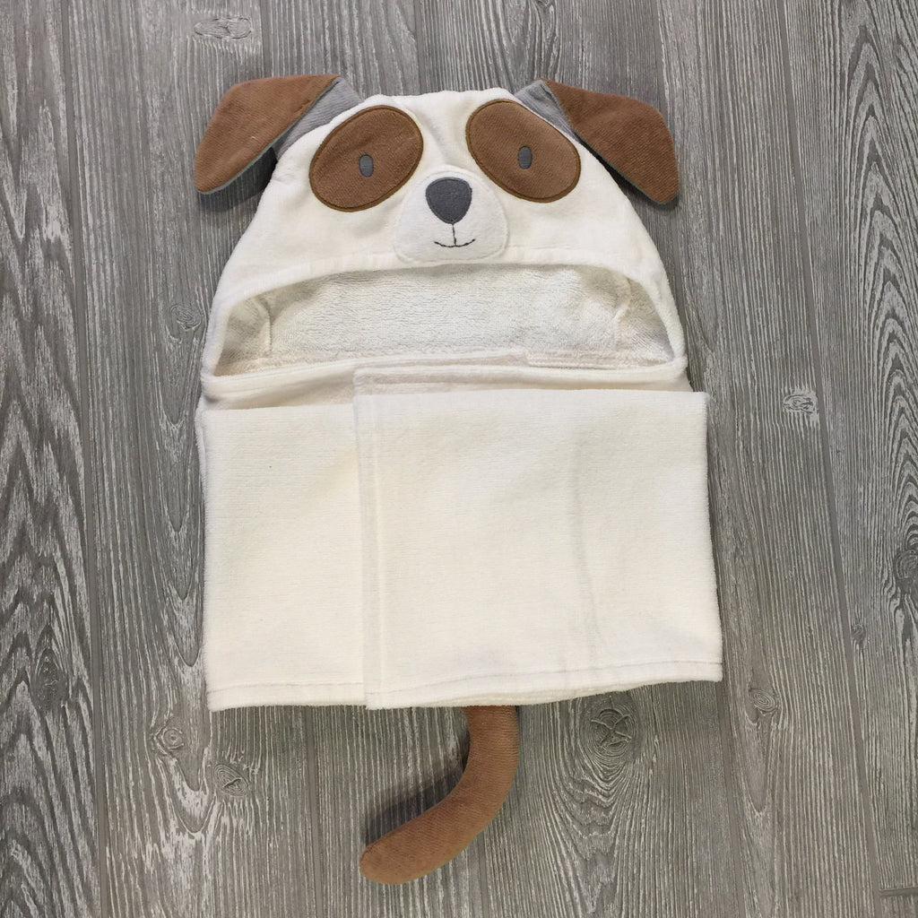 Kids and Babies, Hooded Bath Wrap, Puppy Dog