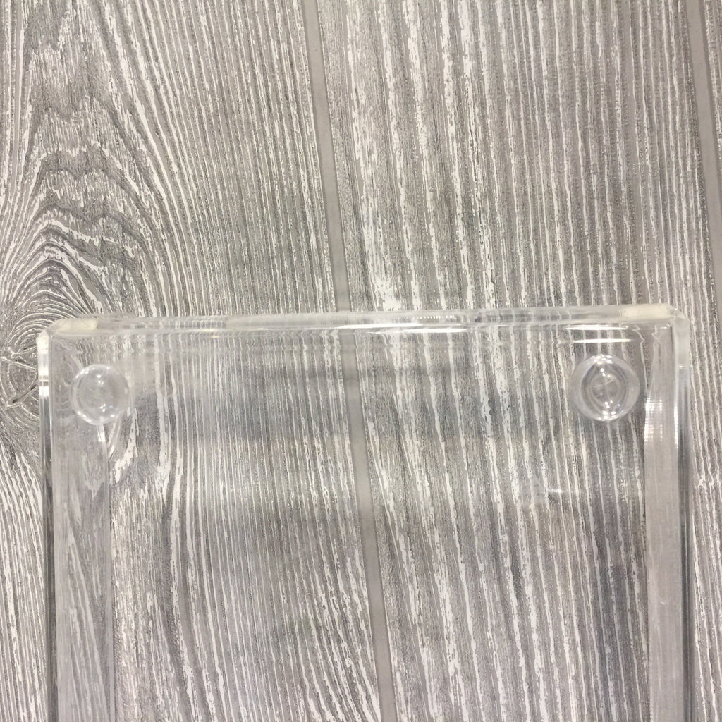 Lucite Tray with Handles, Medium