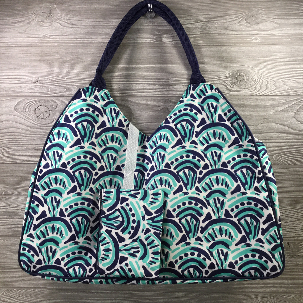 Lagoon Pool/Beach Bag, With Accessory Bag Attached