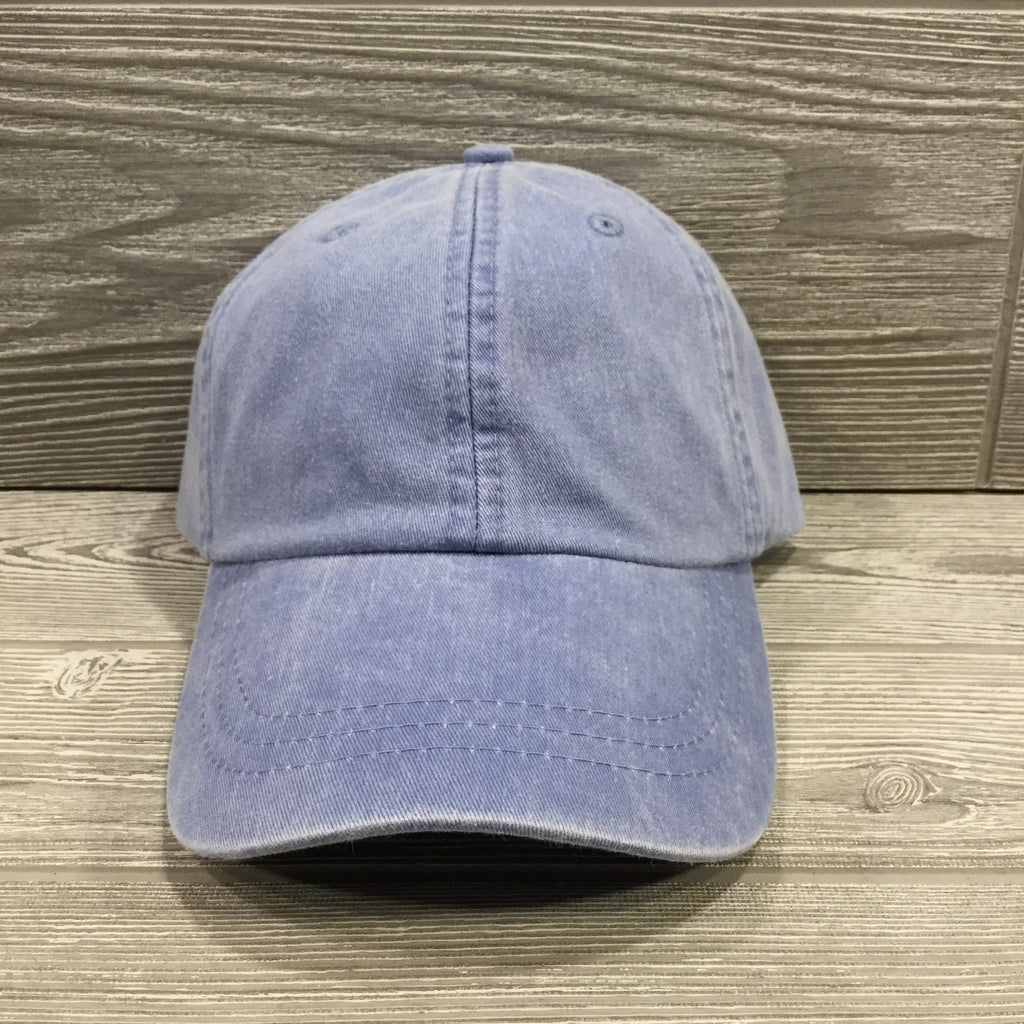 Hats, 6 Panel Low Profile with Brown Leather Strap, 10 Color Options