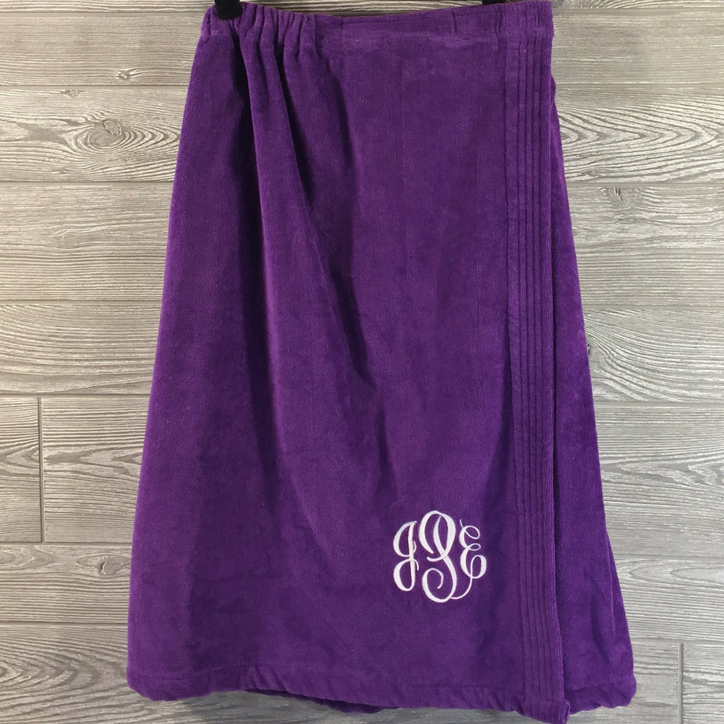 Spa Wrap, Soft Velour Texture, 6 Colors