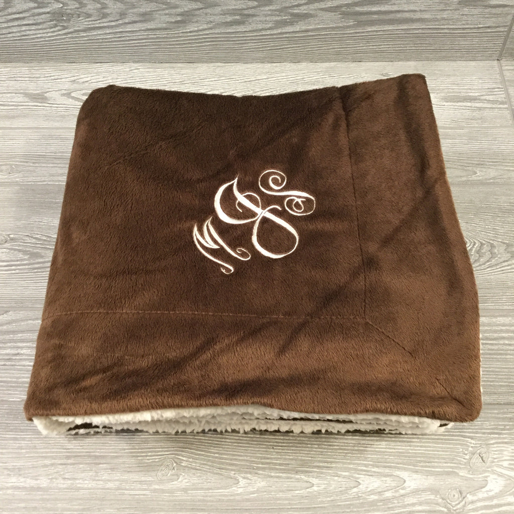 Blanket, Microfleece Throw with Sherpa Lining, 5 Colors