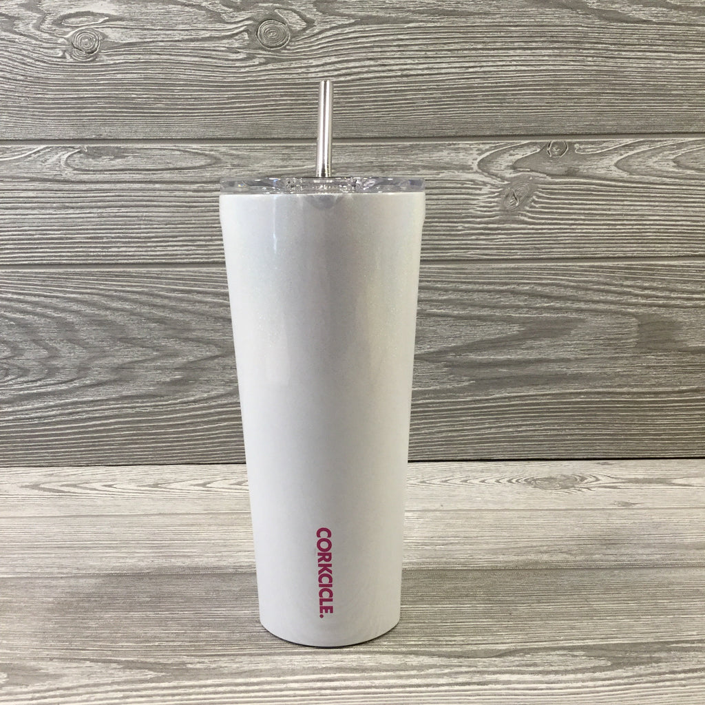 Corkcicle, 24oz Tumbler with Stainless Steel Straw, Unicorn