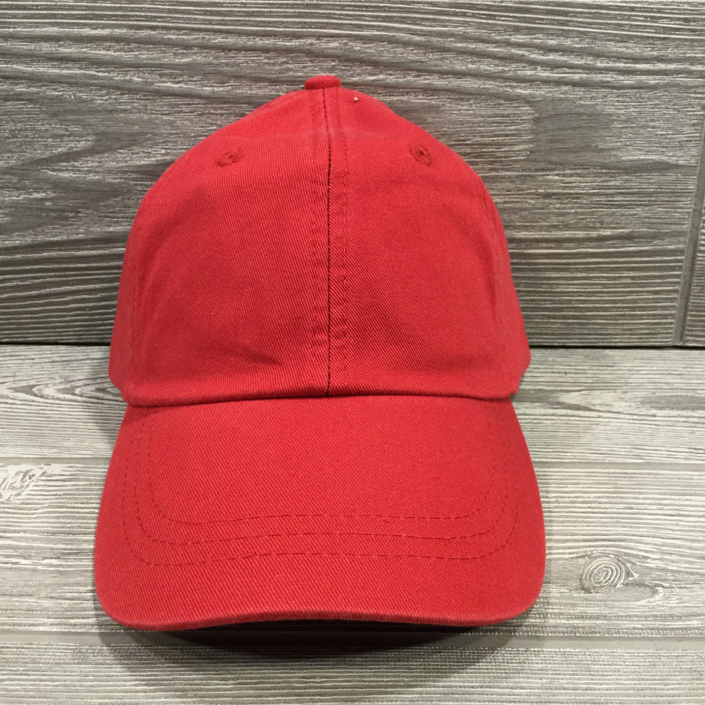 Hats, 6 Panel Low Profile with Brown Leather Strap, 10 Color Options