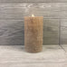 Home Decor, Flameless Candle, Burlap