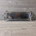 Decorative, Silver Platter with Rope Motif Handles