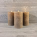 Home Decor, Flameless Candle, Burlap