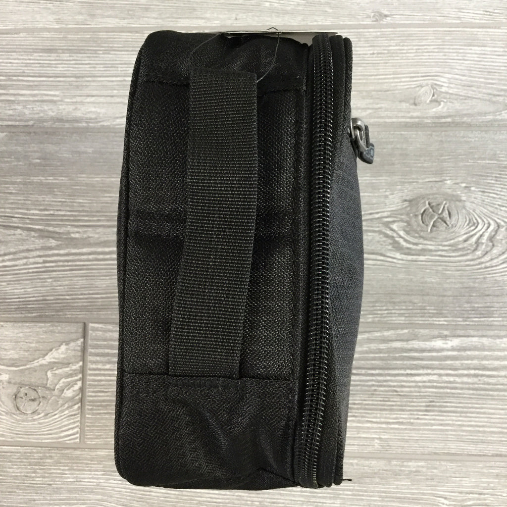 Dopp Kit, Ogio Brand, Black Toiletry Bag with Two Zipper Closure