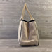 Canvas Tote, Hard-Bottom with Rope Handles, 3 Trim Colors