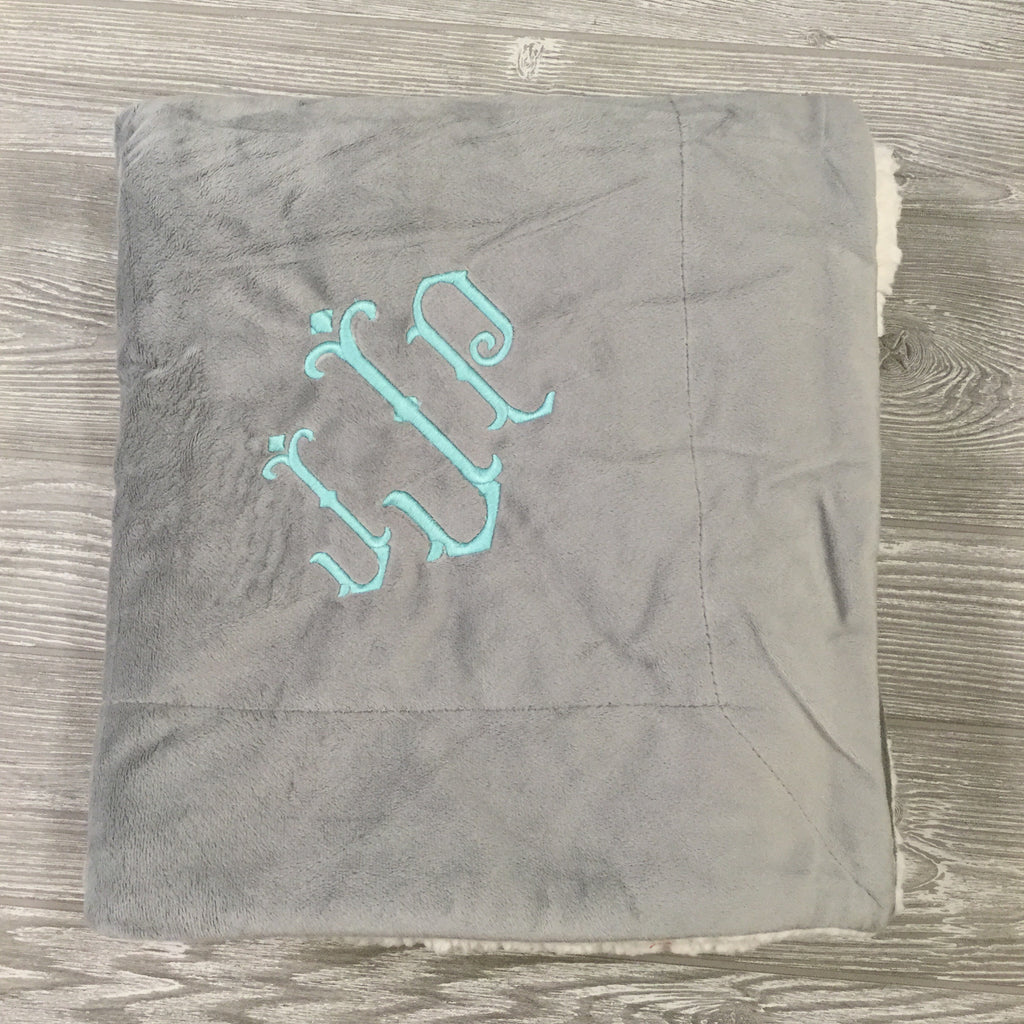 Blanket, Microfleece Throw with Sherpa Lining, 5 Colors