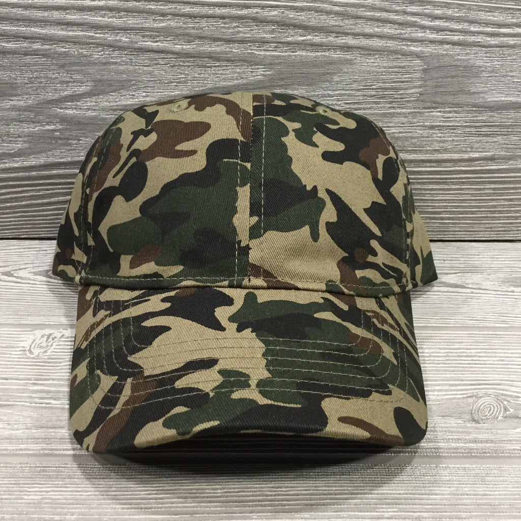 Hats, 6 Panel Low Profile with Brown Leather Strap, 10 Color Options