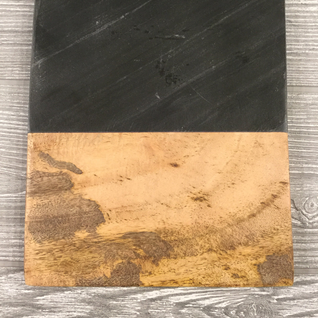 Slate and Wood Cheeseboard Engraved