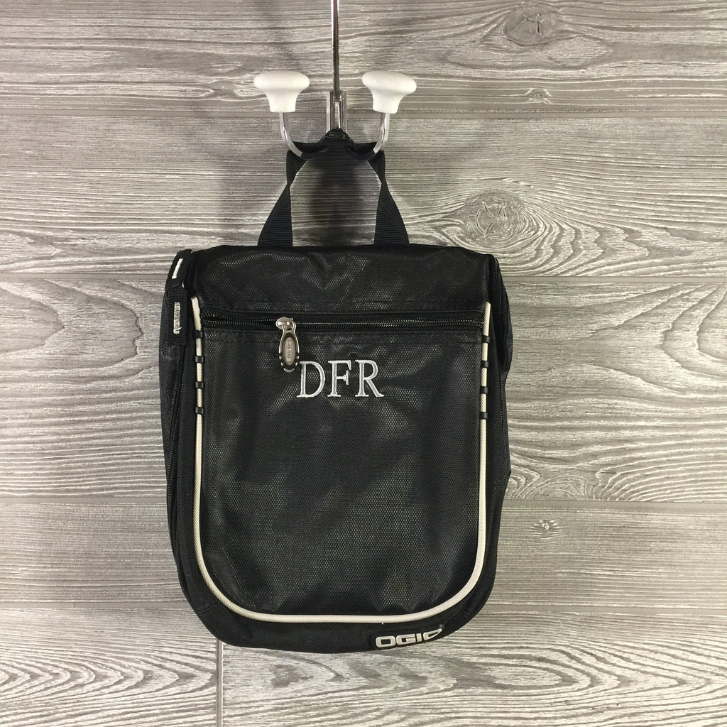 Dopp Kit, Ogio Brand, Black Hanging Toiletry Bag