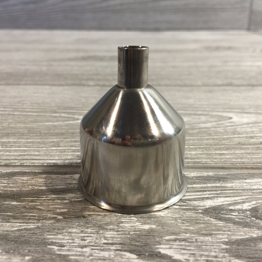 Black Leather Flask with Silver Engraved Plate