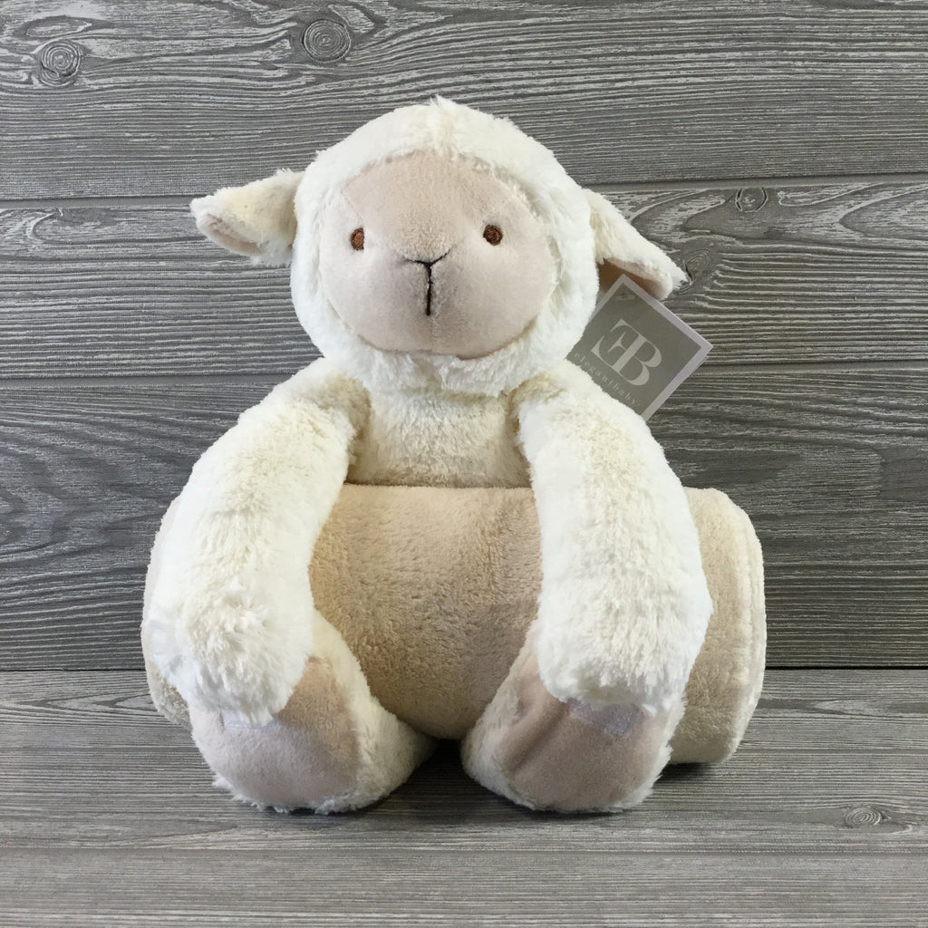 Kids and Babies, Stuffed Lamb with Blanket