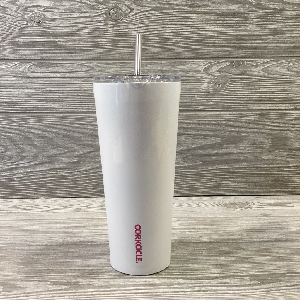 Corkcicle | Holiday Cold Cup | 24oz | Frosted Pines Rose Gold