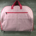 Garment Bag, Pink Seersucker, Matching Accessary Bag