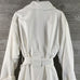 Robe, Luxury Spa Style, Microfiber with Terry Cotton Lining, White