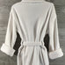 Robe, Soft White Fleece Style, Polyester Blend